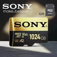 SONY-Carte mémoire Micro SD haute vitesse, 1 To, 128 Go, 256 Go, 32 Go, 64 Go, MicroSD, U3, A2, TF,
