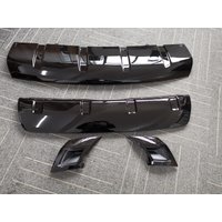 For Land Rover Discovery 5 2017 2018-2023 Front Rear Bumper Diffuser Tow Hook Cover Guard Trailer Cover Lower Skid Plate Guard