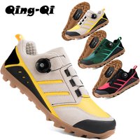 QQ-TB181-1 High Quality Mens MTB Cycling Shoes with SPD Cleats Gravel Road Bicycle Sneakers for Mens Tenis Masculino Size39-50