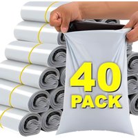 10-40Pack Business Poly Mailers Self Adhesive Shipping Envelopes Tear-Proof Waterproof Poly Bags for Packaging Mailing Bags