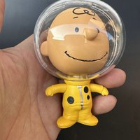 Astronaut Collector'S Gashapon 2025 Tokyo Museum Limited Japan Famous Comic Brown Woodstock Figure