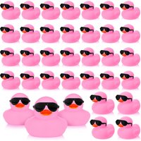 6/12/24PCS Duck Toys Mini Rubber Ducks Squeak and Float Ducks Toy for Toddlers Boys Girls