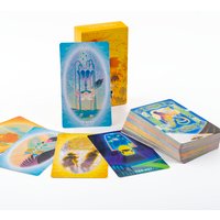 79Pcs A Style Full of Sunshine And Fantasy English Visions Divination Edition Deck Board Playing Games 10.3*6cm