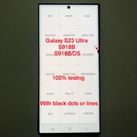 With defects Amoled For Samsung Galaxy S23 Ultra 5G Lcd S918B S918B/DS Display Touch Screen Digitizer Assembly 100% testing