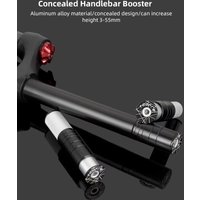 AliExpress TOOPRE Bicycle Hidden Handlebar Booster Aluminum Alloy 3‑55mm Adjustable Fork Stem Height Extender Spacer Kit for MTB Road Bike