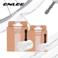 AliExpress enlee ENLEE Bike Inner Tube TPU Aluminum Alloy Schrader Valve MTB Bike Inner Tube 26/27.5/29in 45mm ultralight Inner Tube Bike Part