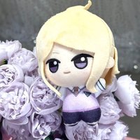10CM Killing Harmony Kaede Akamatsu Cosplay Mini Normal Body Plush Doll Pendant Keychain Stuffed Toys Fans Gift