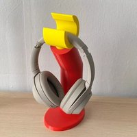 3D Printed Arm Shaped Headphone Stand Creative Desktop Organizer Headset Holder Desk Decor For Gaming Office