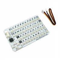 A71Z CardKB V1.1 Mini 50-Key QWERTY Keyboard Unit with ATMega8A MCU, I2C, RGB LED, Programmable for UIFlow (MEGA8A)