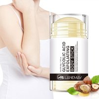 Glycolic Acid Exfoliating Body Stick 40g, Gentle Skin Exfoliator for Brightening Lighten Dark Spots, Lightweight Body Care