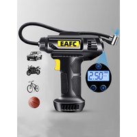 AliExpress EAFC 120W Car Air Compressor Portable Electric Tire Inflator Pump Wireless Air Pump For Car Bike Motorcycle Boat Bicycle Pump