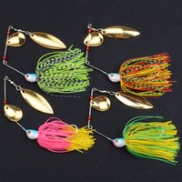 1pc Spinner Bait 19.8G Metal Lure Hard Fishing Lure Spinner Lure Spinnerbait Pike Swivel Fish Tackle Wobbler Fishing Tackle