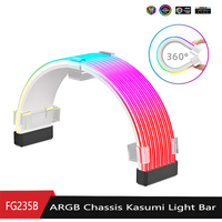 ARGB Sync Board for PC Power Supplies 24-pin GPU Graphics Cards 8-pin Cables and Chassis Illuminated Neon Cables RGB LED Strips