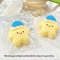 (HefengCL)1/2PCS Taba Soft Star TPR Squishy Toys, Ideal Gifts for Party, Class & Daily Use