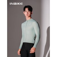 AliExpress INBIKE Men's Thermal Fleece Long Sleeve Cycling Jersey Autumn Winter Windproof Breathable Jackets for Road Bike Riding Clothing