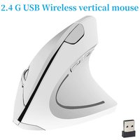 Popular New Style Right Hand White Fifth Generation Wireless Vertical Mouse