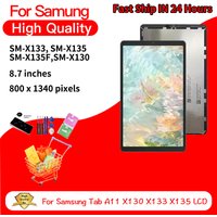 8.7“New For Samsung Tab A11 SM-X133 SM-X135 SM-X130 LCD Display Touch Screen Digitizer Assembly