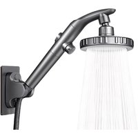 Big Panel 1pc Filter Hand Spray/Top Spray Dual-Purpose High Pressure Shower Head One-Key Stop Water Sprayer Bathroom Accessories