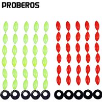 60Pcs 10packs Oval Space Bean Fishing Line Fishing Float 6 In 1 String Type Sinker Stops Float Stopper Tackle Accessories
