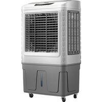 High Efficiency 45L Portable Evaporative Air Cooler, Low Noise Conditioner with Knob Control, Large Capacity Cooling Machine