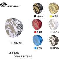 Bykski G1/4 End Caps Dragon Head Water Cooling B-PD5