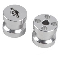 2pcs Aluminum Wheel Hubs Adapter Suitable for Tamiya Wild One Grasshopper II Upgrades Parts