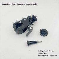 1 Set Bicycle Motorcycle Handlebar Mount Bracket For Insta360 SJCAM Holder Action Camera For 12 11 10 9 8 7 6 5