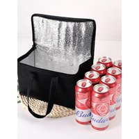 Homefish XL Large Insulated Cooler Tote Bag Lightweight Sturdy Zipper Food Thermal Bag For Grocery Pizza