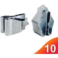 10Pcs Universal Auto Interior Trim Panel Fixed Clip Buckle Retainer Rivets For BMW X1X2X3X4X5X6 Metal Car Fasteners