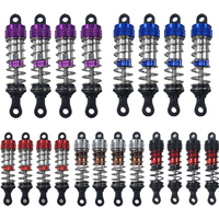 Aluminum Metal Oil Filled Shock Absorber Front&Rear For 1/14 WLtoy 144001 1316 RC Car Crawler Short Course Truck Upgrad Part