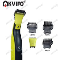 KVIFO New Sideburn Trimming Blades For One Blade QP2520 QP2630 QP2834 QP6510 QP6520 QP6531 Hybrid Electric Beard Trimmer