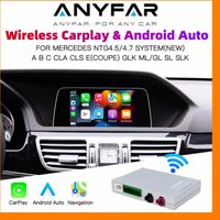 Wireless Carplay Android Auto for Mercedes Benz C117 W176 W204 W204 CLS GLK Class NTG 4.5 4.7 Android Auto 2011-2015