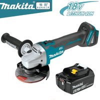 Makita 18V DGA404 Bürstenloser Winkelschleifer 125mm Elektrowerkzeug zum Schneiden von Fliesen, Stein, Blech, Oberflächenschleifen und für Heimrenovierungen