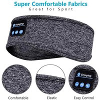 Wireless Bluetooth Earphone Sleeping Band Music Headphones Soft Elastic Comfortable Eye Mask Sleep Headset for Side Sleepers