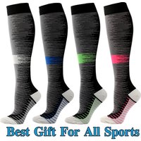 Football Soccer Stockings 20-30 Mmhg Sport Socks Medical Varicose Veins Pregnancy Nursing Athletic Compression Socks Nurse