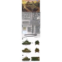 HobbyBoss 84802 1/48 Scale US M4 Sherman Mid Production Tank Hobby Craft Plastic Assembly Model Building Kit