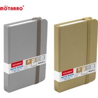 MOTARRO 1/2/4Pcs A7 Notebook Gold Silver Notepad Mini Memo Ins Hand Ledger for Student School Office Supplies Notepad