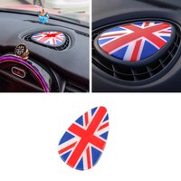 New Fits For Mini cooper one F54 Clubman F55 Hardtop F56 Hatchback Central Air Outlet Leather Dedicated Cover Sticker Accessorie