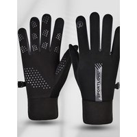 AliExpress NONE Winter Gloves Women Cycling Bike Thermal Fleece Cold Resistance Wind Waterproof Bicycle Warm Outdoor Running Skiing Mittens