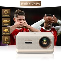 BYINTEK 1080P U14 Pro Projector 4K Native Supported 1500 ANSI Android 11 WiFi Bluetooth Auto Keystone Home Theater Cinema Gaming