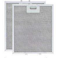 Cooker Hood Filters Metal Mesh Extractor Vent Filter 320X260mm Kitchens Hoods Oil Filter Range Hood Grease Anti Oil-Cotton Part
