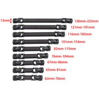 1PC Steel Drive Shaft for 1/10 RC Crawler Car Axial SCX10 90046 Wraith RR10 Bomber TRA TRX4 D90 D110 E767