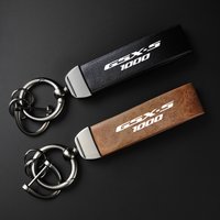 FOR SUZUKI GSXS1000 GSX-S1000 GSXS GSX-S High-Grade leather Motorcycle Keychain Holder Keyring Motorcycle Accessories