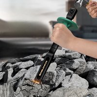 Flat Chisel Concrete Tool Chisel Head Cement Stone Splitter Chrome Vanadium Steel Masonry Chisel Flat Shovel Wood Processing