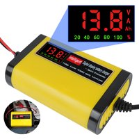 12V 2A Starting Car Battery Charger LCD Display Fast Charge Adapter For Agm Gel VRLA Lead Acid Battery AC 110V 220V