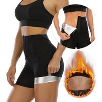 Sauna Shapers Hot Body Shaper Pants Sweat Sauna Effect Slimming Pants Fitness Short Shapewear Workout Gym Leggings Fitness Pants
