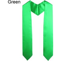 Decoration Adult Unisex Academic Dress Black Sashes Graduation Robes Graduation Stole Sash