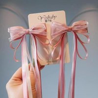 Children's Hair Accessories Princess Style Butterfly Knot Ribbon Tailored Headband Ancient Chinese Style Girls Hair Accessories