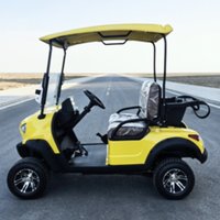 Brand New Golf Cart Large Storage Compartments Lithium Electric Golf Cart Off-Road Tires Front Bumper Touch Screen Multi - Media