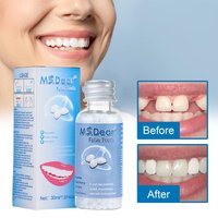 30ml Moldable False Teeth Dentures Adhesives Making Veneers Plastic Rubber Temporary Teeth Gaps Broken Repair Dental Beauty Tool